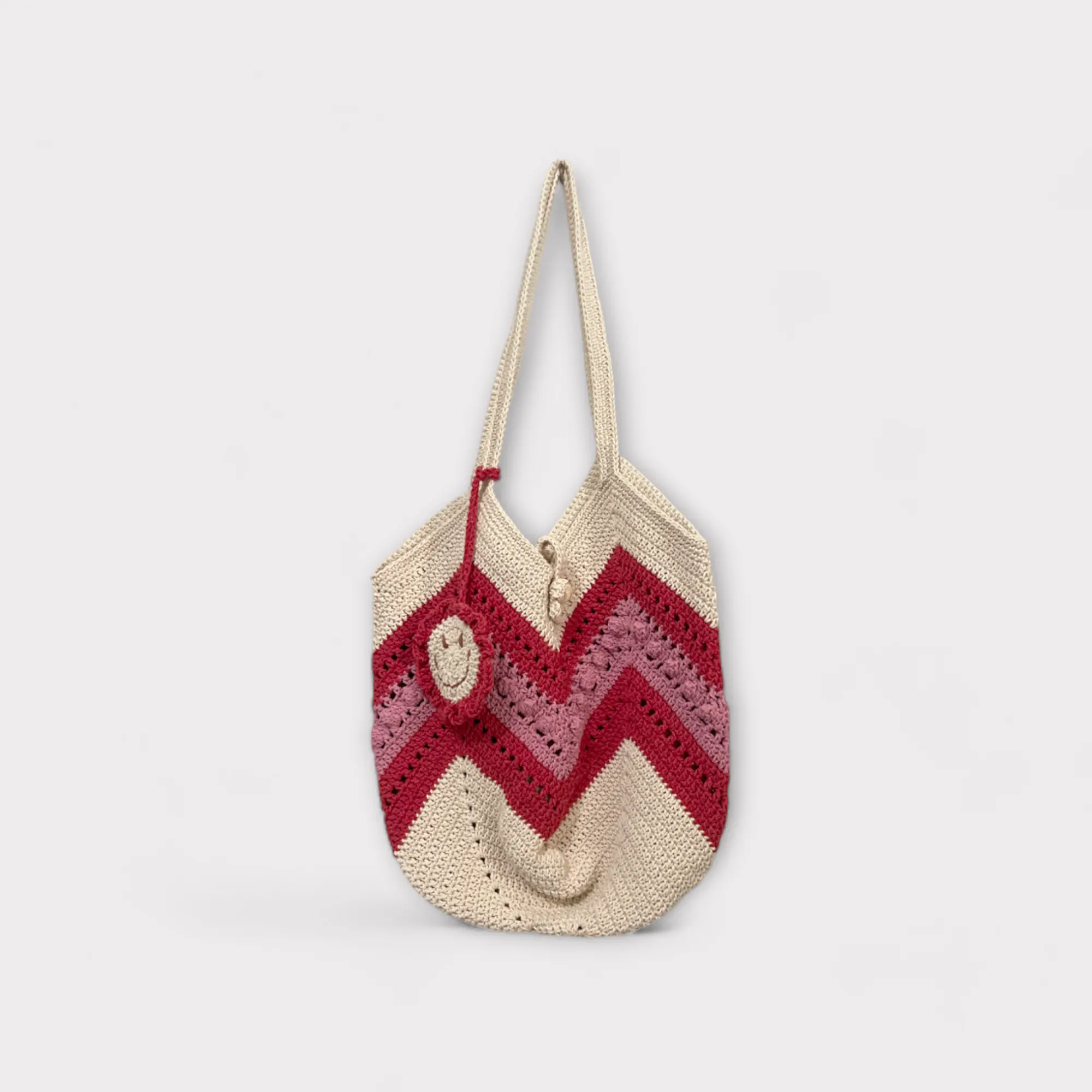 Red Zig Zag Bag