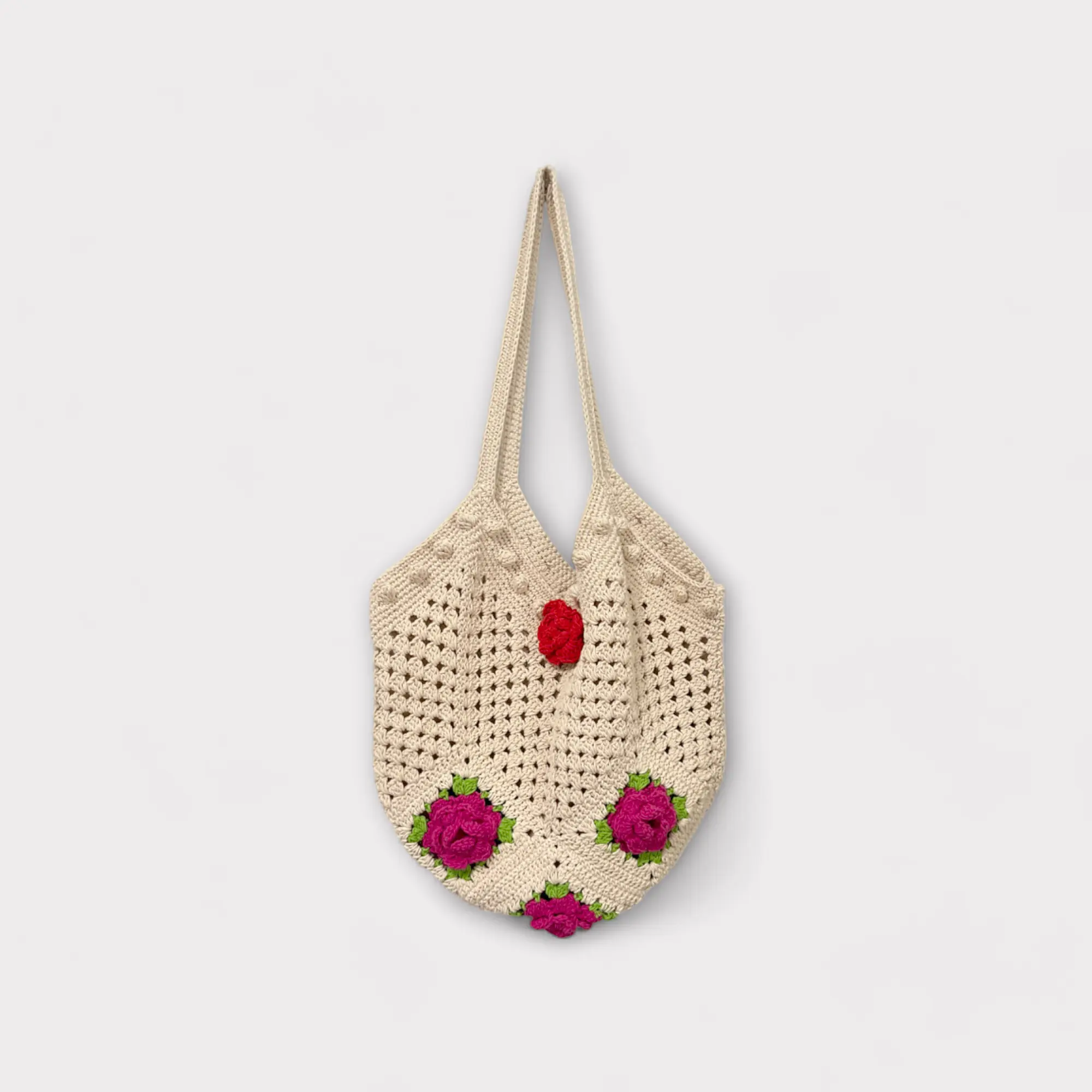 Purple Flower Bag