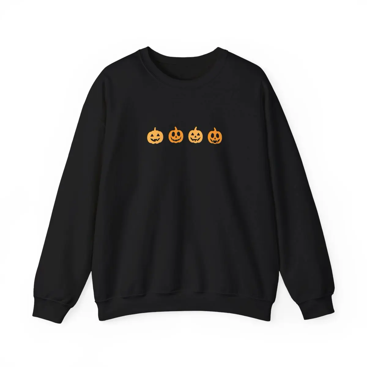 Pumpkin Sweater - Black Front